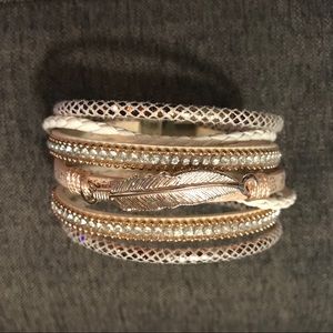 Maurices magnetic multi strand bracelet cuff